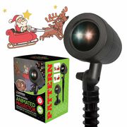 Christmas Offer | Outdoor Animated LED projector - Santa on Sleigh