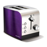 Morphy Richards-Accents 2 slice Toaster Plum