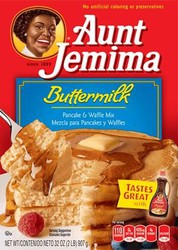 Aunt Jemima Buttermilk Pancake & Waffle Mix 907g (32oz) (Box of 12)