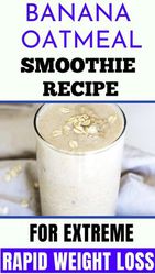 Lose weight drinking smoothies 