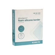 Kliniderm Foam Silicone Border Dressing 7.5cm x 7.5cm Pack size 5