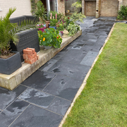 The Benefits of Kotah Black Paving Slabs for Your Garden